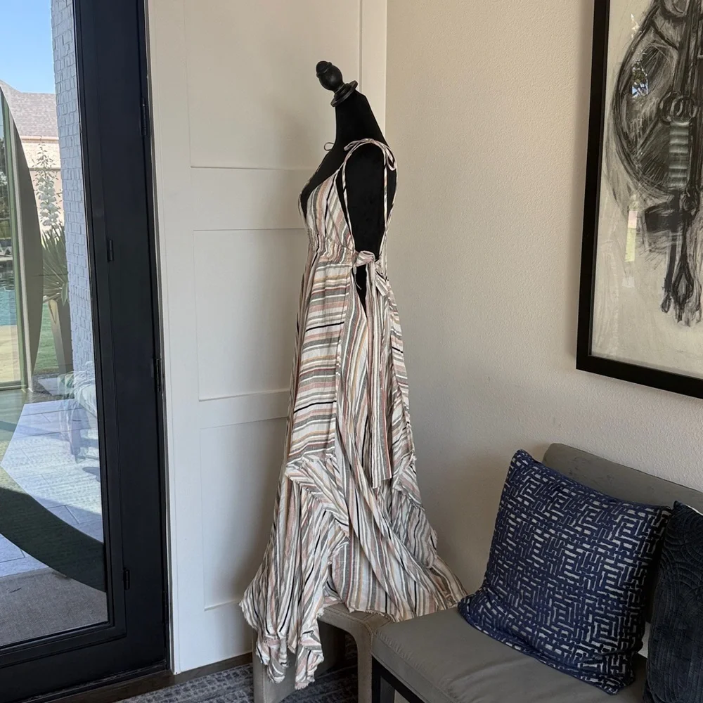 Free People Multicolor Striped Dress - Picture 3 of 8
